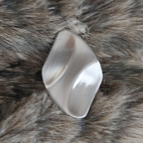 Vintage Hooded Faux Fur Coat with pockets size medium - Picture 8 of 12